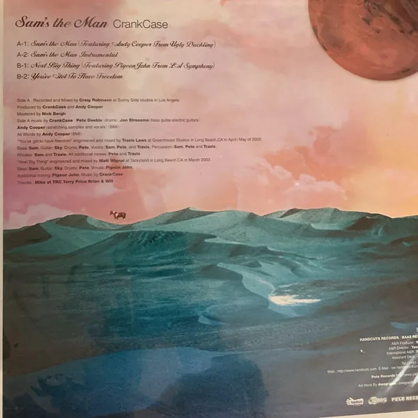 Album cover for Sam's The Man by CrankCase