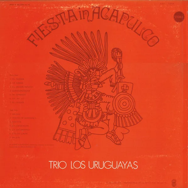 Album cover for Fiesta In Acapulco by Trio Los Uruguayos