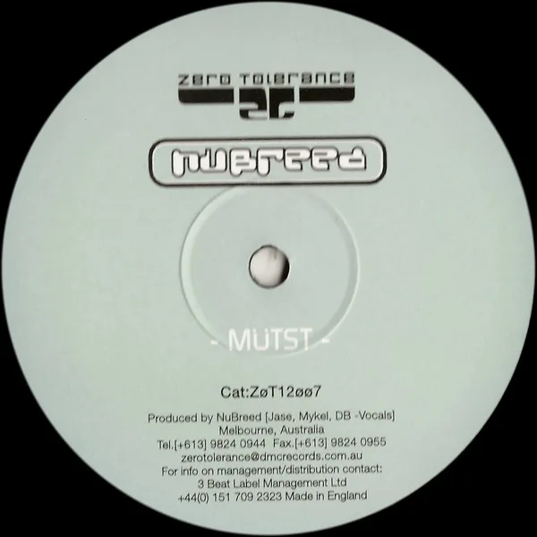 Album cover for Welcome by NuBreed