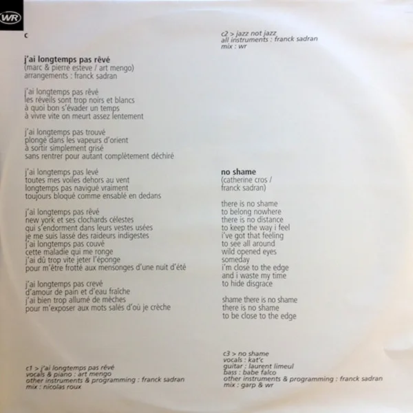 Album cover for We Are by WR