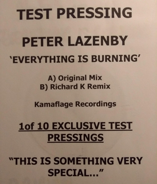 Everything Is Burning