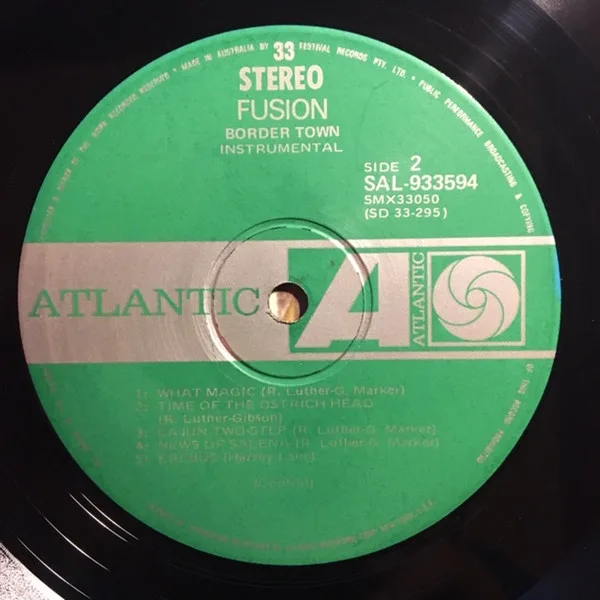 Album cover for Border Town by Fusion (19)