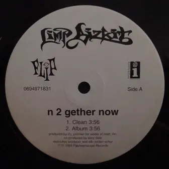 Limp Bizkit - N 2 Gether Now, Hip Hop, Bounce, Pop Rap, 1999 - Flip Records (2), Interscope Records, US, Vinyl 1x 12", 33 ⅓ R