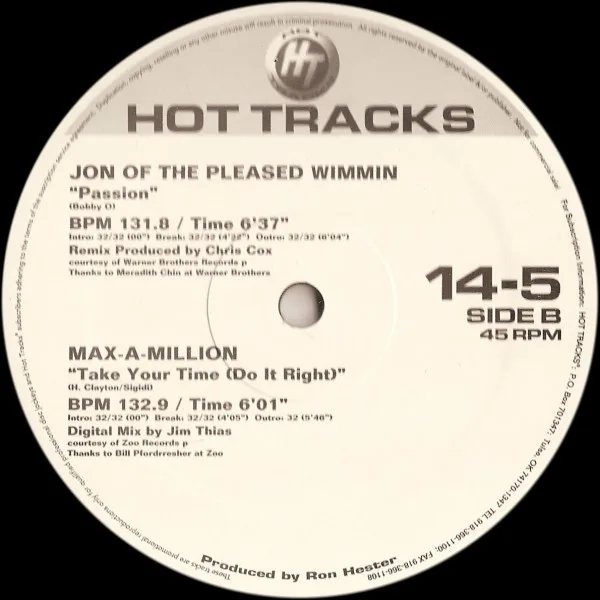 Album cover for Hot Tracks - Series 14 Issue 5 by Various