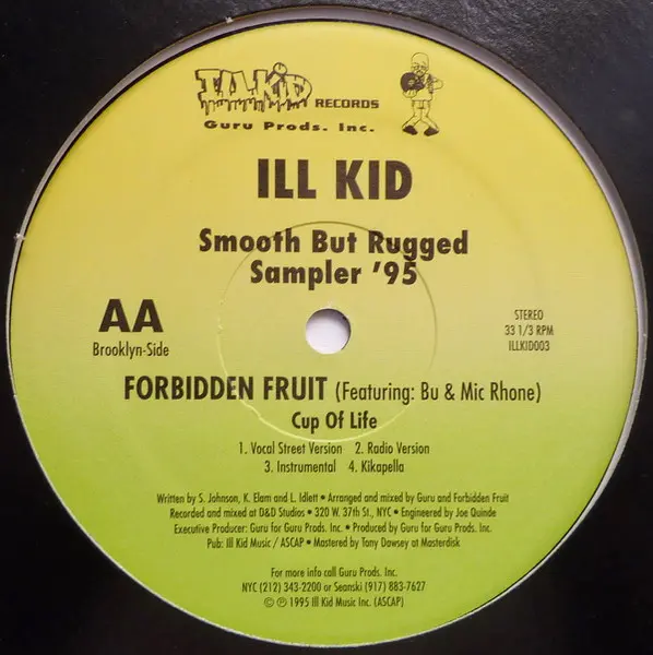 Baybe / Fabbiden - Ill Kid - Smooth But Rugged Sampler '95, Hip Hop, Hardcore Hip-Hop, RnB/Swing, 1995 - Ill Kid Records, US,