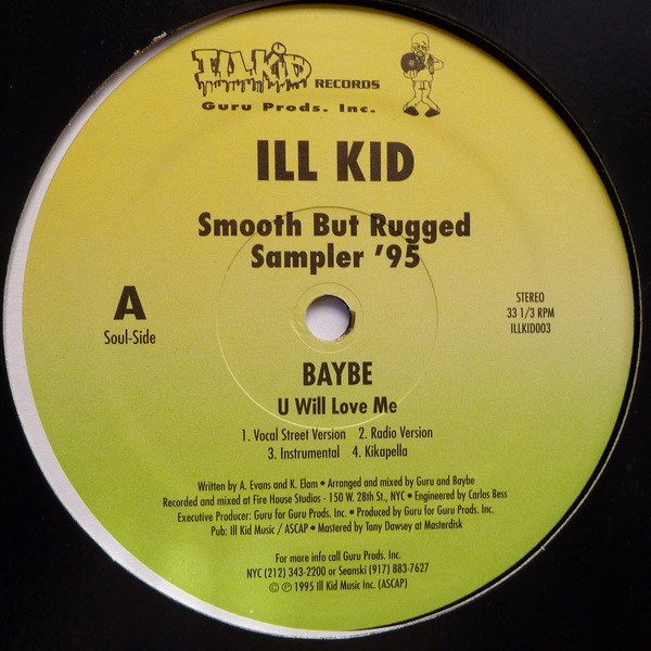 Ill Kid - Smooth But Rugged Sampler '95