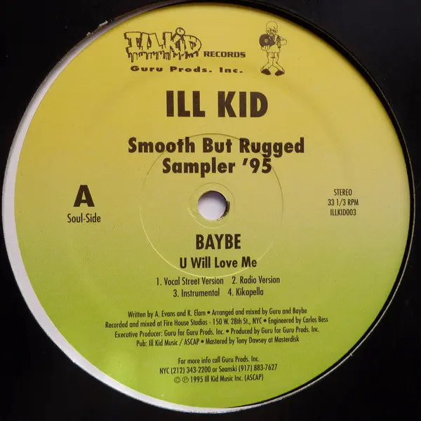 Ill Kid - Smooth But Rugged Sampler '95
