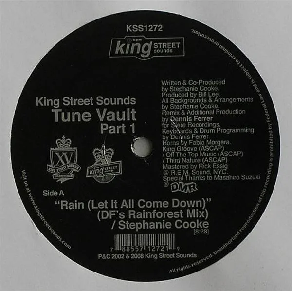King Street Sounds (Tune Vault Part 1)