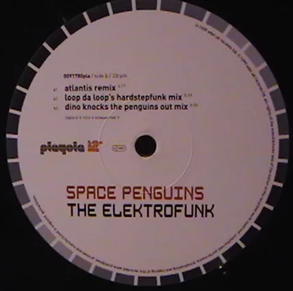 Album cover for The Elektrofunk by Space Penguins