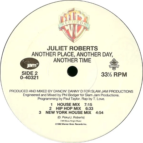 Album cover for Another Place, Another Day, Another Time by Juliet Roberts