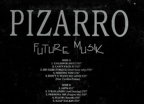 Album cover for Future Musik by Pizarro