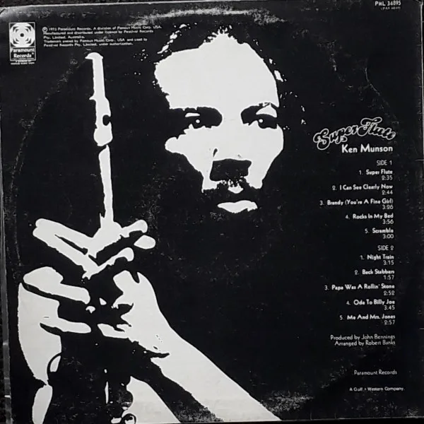 Album cover for Super Flute by Ken Munson