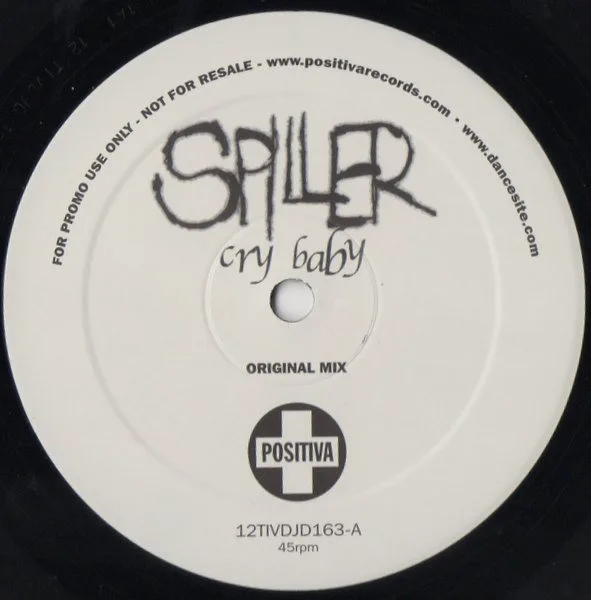 Album cover for Cry Baby by Spiller