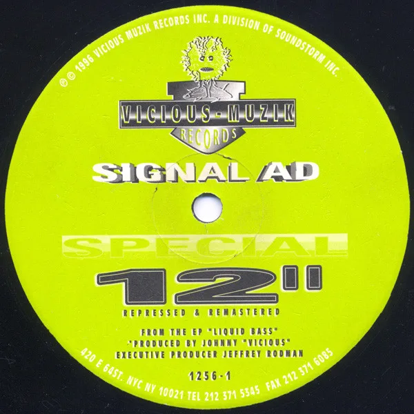 Album cover for Believe This / Signal Ad by Johnny Vicious