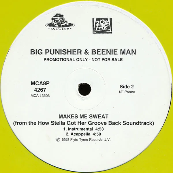 Album cover for Makes Me Sweat by Big Punisher & Beenie Man