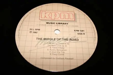 Graham Preskett - Middle Of The Road, Pop, Rock, Pop Rock, 1982 - KPM Music, UK, Vinyl 1x LP, Album