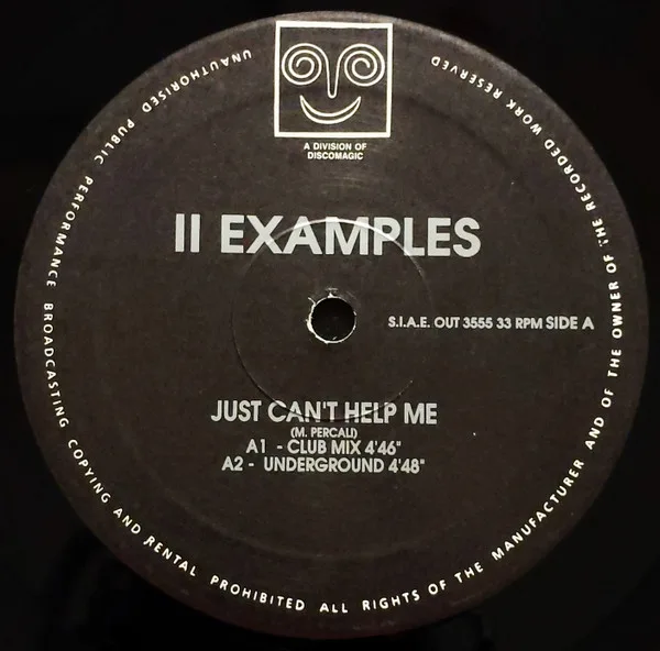 Album cover for Just Can't Help Me (New Version '93) by 2 Examples