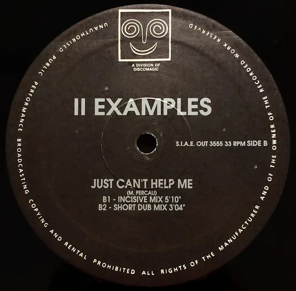 Album cover for Just Can't Help Me (New Version '93) by 2 Examples