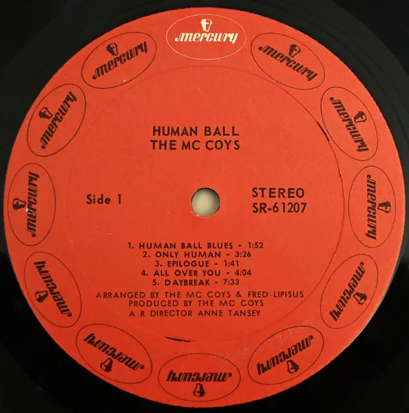 Album cover for Human Ball by McCoys, The
