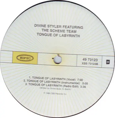 Divine Styler Featuring Scheme Team, The - Ain't Sayin Nothing / Tongue Of Labyrinth, Hip Hop, 2003 - Epic, US, Vinyl 1x 12",