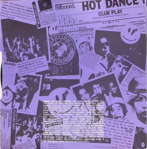 Bomb The Bass - Into The Dragon, Electronic, Funk / Soul, Hip Hop, Acid House, Freestyle, Hip-House, 1988 - Mute, Rhythm King