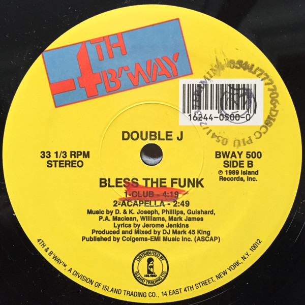 Album cover for Bless The Funk by Double J (2)