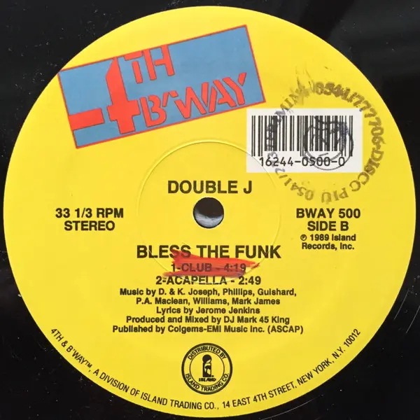 Album cover for Bless The Funk by Double J (2)