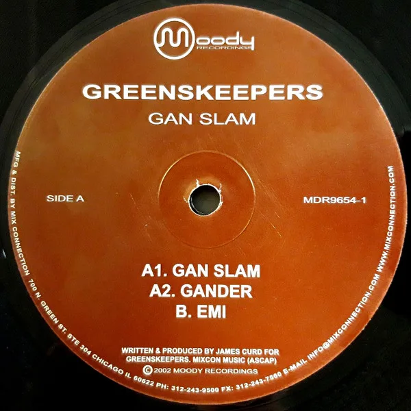 Album cover for Gan Slam by Greens Keepers