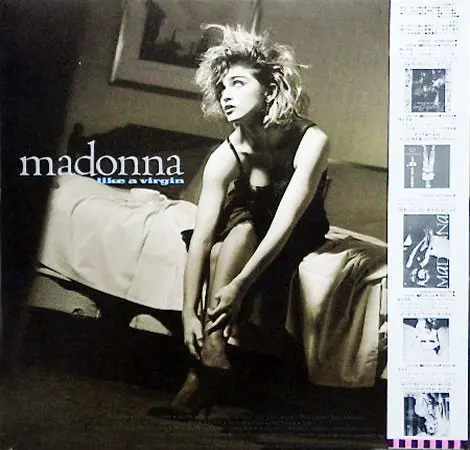 Madonna - Like A Virgin, Electronic, Pop, Rock, Disco, Pop Rock, Synth-pop, 1984 - Sire, Japan, Vinyl 1x LP, Album, Reissue