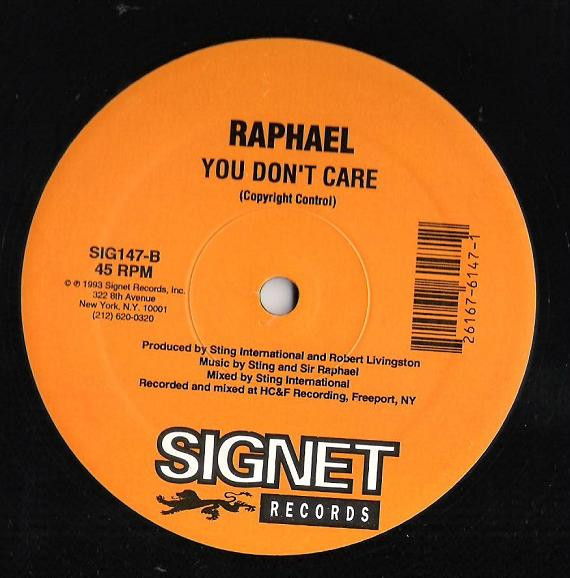 Jesse Jender & Sir Rafael - One Time Doctor, Reggae, Dancehall, 1993 - Signet Records, US, Vinyl 1x 12", 45 RPM