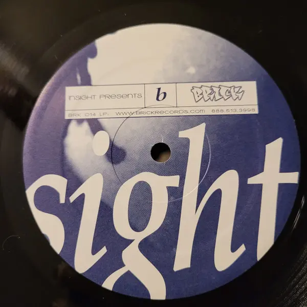 Insight (2) - Insight Presents..., Hip Hop, Breakbeat, Instrumental, 2001 - Brick Records, US, Vinyl 1x LP, Limited Edition