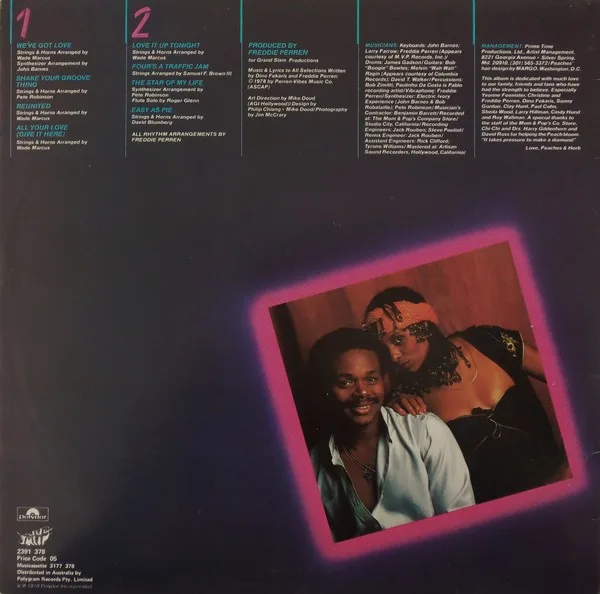Album cover for 2 Hot! by Peaches & Herb