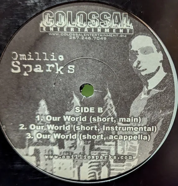 Album cover for It Ain't My Fault by Omillio Sparks