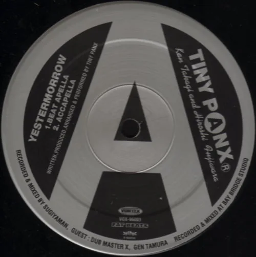 Album cover for Yestermorrow by Tiny Panx Organization