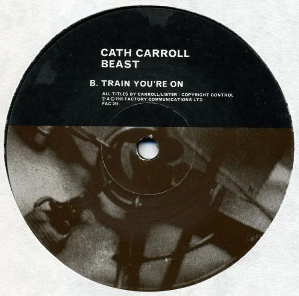 Cath Carroll - Beast, Electronic, Acid Jazz, Downtempo, Synth-pop, 1990 - Factory, UK, Vinyl 1x 12", 33 ⅓ RPM