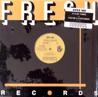 EPMD - It's My Thing / You're A Customer, Hip Hop, 1997 - Priority Records, US, Vinyl 1x 12", 33 ⅓ RPM, Reissue