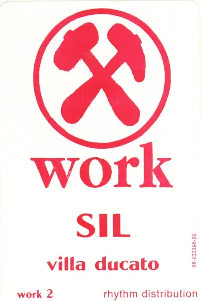 Sil - Villa Ducato, Electronic, House, 1993 - Work Records, Netherlands, Vinyl 1x 12", 33 ⅓ RPM