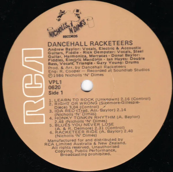Album cover for Dancehall Racketeers by Dancehall Racketeers