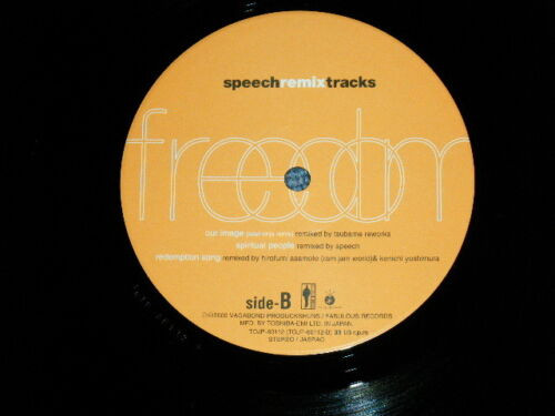Speech - Freedom - Speech Remix Tracks, Funk / Soul, Hip Hop, RnB/Swing, Soul, 2000 - Fabulous Records, Japan, Vinyl 1x LP, C