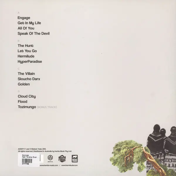 Hermitude - HyperParadise, Electronic, Hip Hop, Bass Music, Hip Hop, Instrumental, 2014 - Elefant Traks, Australia, Vinyl 2x 