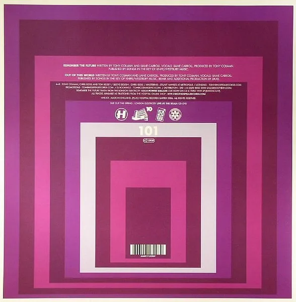 Album cover for Remember The Future (Original Album Mix) / Out Of This World (DKay Remix) by London Elektricity