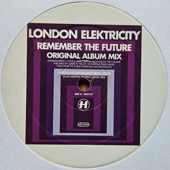 Album cover for Remember The Future (Original Album Mix) / Out Of This World (DKay Remix) by London Elektricity