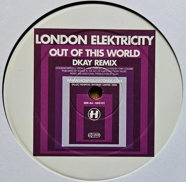 Album cover for Remember The Future (Original Album Mix) / Out Of This World (DKay Remix) by London Elektricity