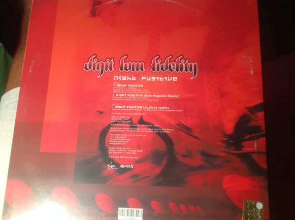 Album cover for Night Fugitive by Digit Low Fidelity