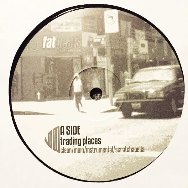 Album cover for Trading Places by DJ Revolution