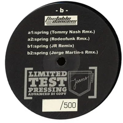 Album cover for Spring Affair by Tabledancers, The