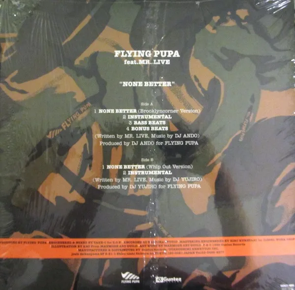 Album cover for None Better by Flying Pupa