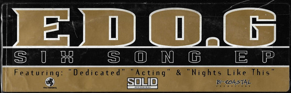 Ed O.G - Six Song EP, Hip Hop, Conscious, 1996 - Solid Recordings (2), Japan, Vinyl 1x 12", EP