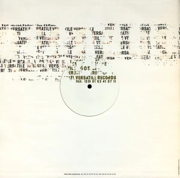 DJ Gilb'R - Pressure, Electronic, Drum n Bass, Techno, 1997 - Versatile Records, France, Vinyl 1x 12", 33 ⅓ RPM