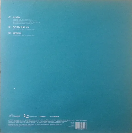 Album cover for My Day by Daniel Paul And Tobe Feat. Amraah 8